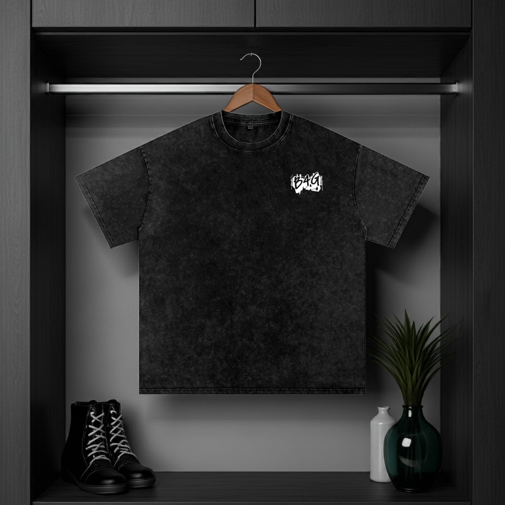B4G Acid Wash Oversize T-Shirt